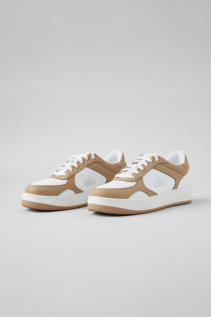 ALO Recovery Mode Sneaker (Unisex) - Gravel/White