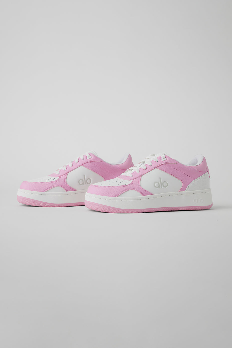 ALO Recovery Mode Sneaker (Unisex) - Pink/White