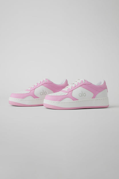 ALO Recovery Mode Sneaker (Unisex) - Pink/White