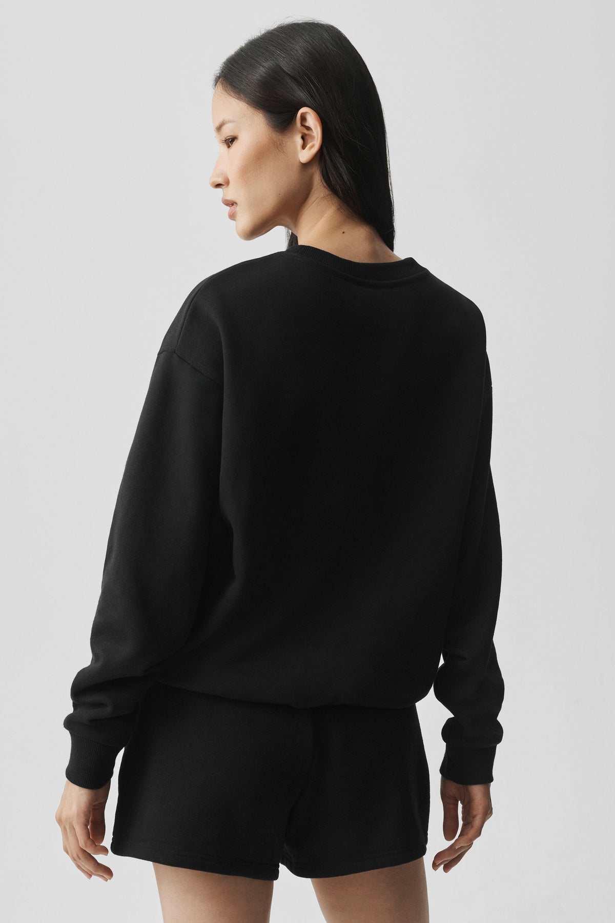 Accolade Crew Neck Pullover - Black