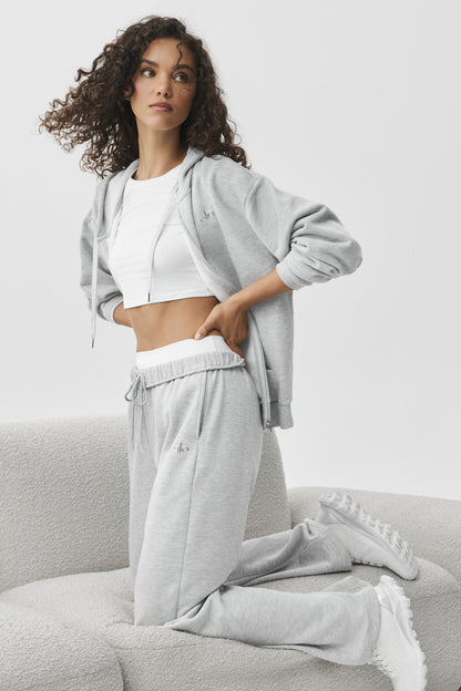 Accolade Full Zip Hoodie - Athletic Heather Grey