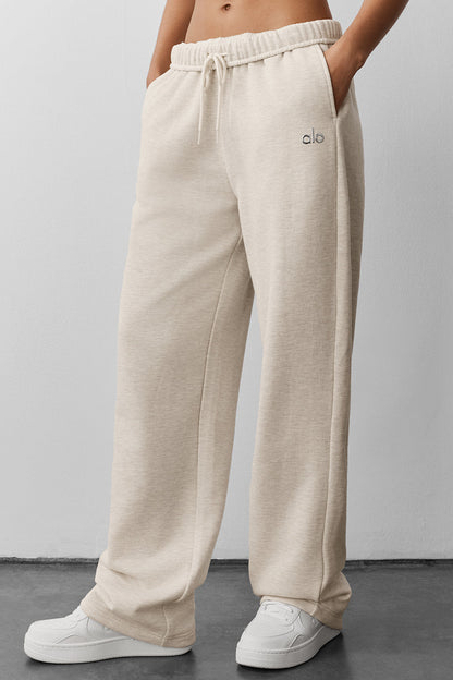 Accolade Straight Leg Sweatpant - Oatmeal Heather